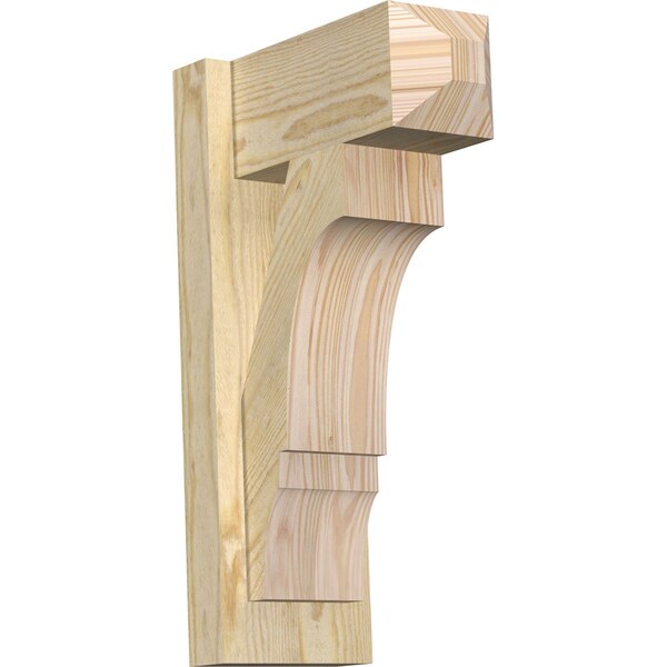 Ekena Millwork Balboa Craftsman Rough Sawn Outlooker, Douglas Fir, 6"W x 12"D x 20"H OUT06X12X20BOA04RDF - main